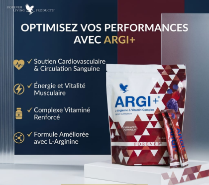Argi+ : Favorise le bon fonctionnement musculaire